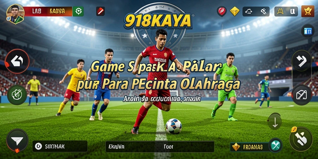Gameplay menarik dari 918KAYA dengan aksi sepak bola mendebarkan.