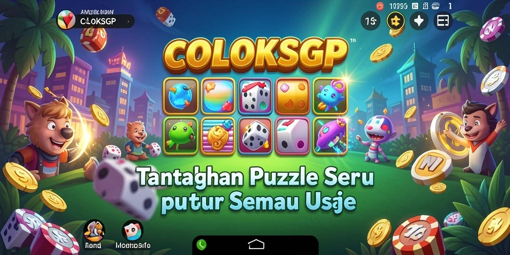 Screenshot COLOKSGP menampilkan berbagai level dan tantangan menarik dalam gameplay Puzzle.
