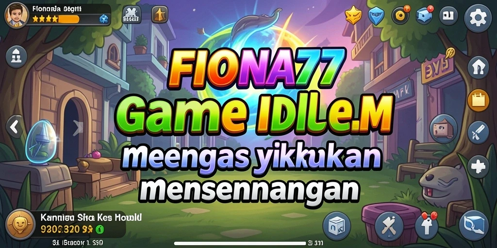 Screenshot utama FIONA77 menunjukkan gameplay yang menarik dengan karakter yang sedang berkembang.