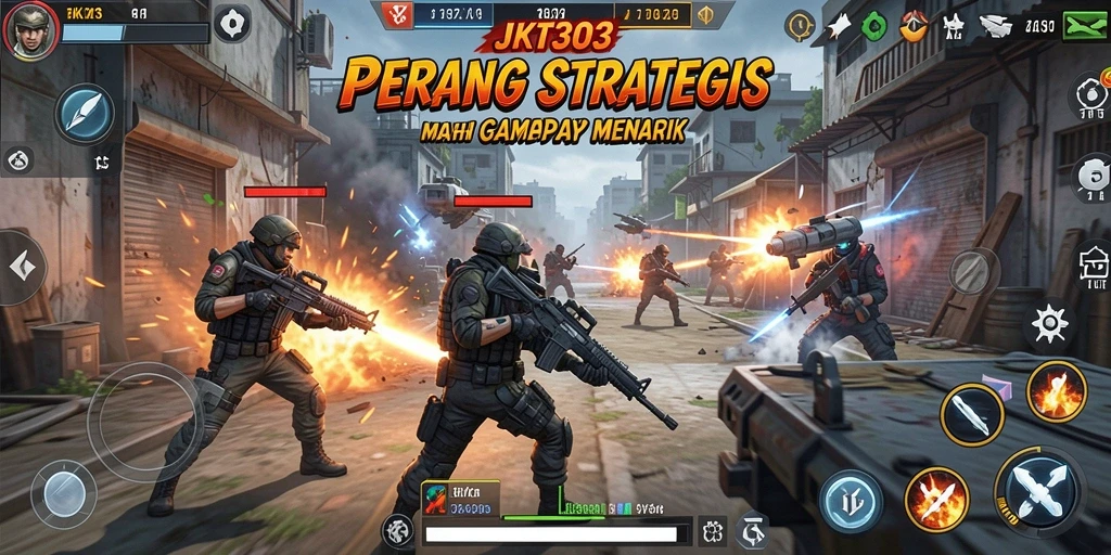 Tampilan gameplay menyenangkan dari JKT303 saat pertempuran mencapai puncak.