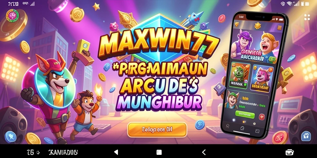Tampilan gameplay seru dan menantang dari MAXWIN77.