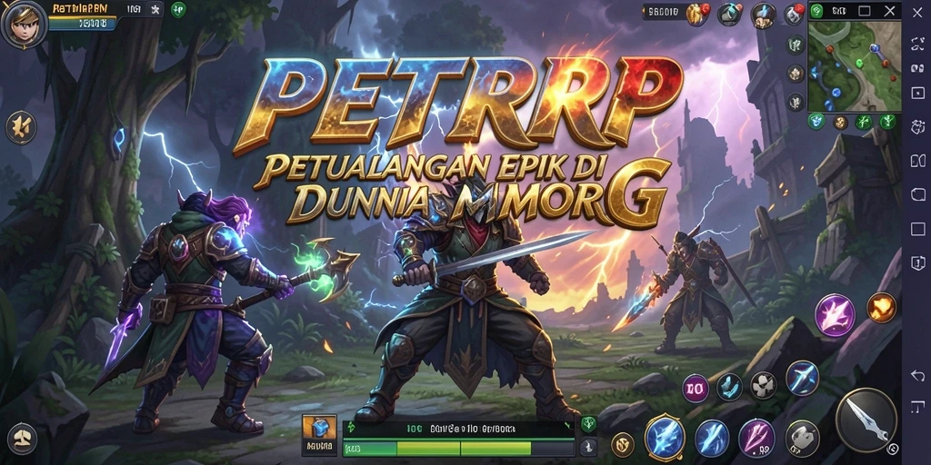 Tampilan gameplay seru di dunia PETIRRP MMORPG.