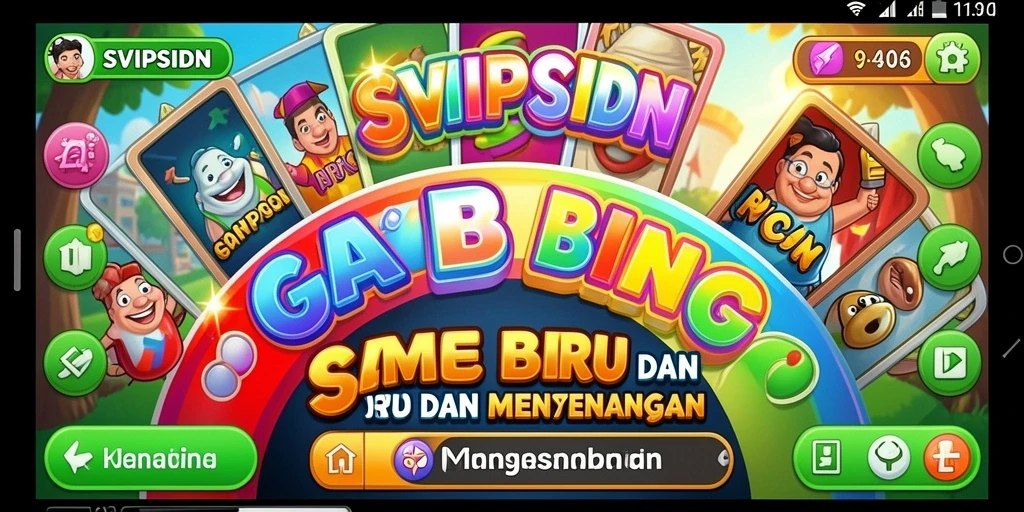 Tampilan gameplay SVIPSIDN yang seru dan mengasyikkan.