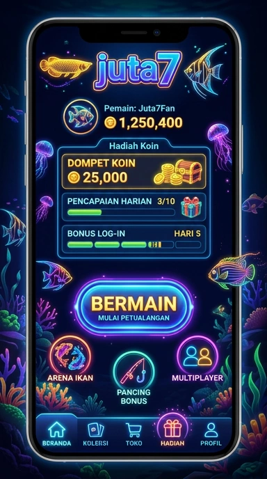 Screenshot dari kategori aplikasi di juta7 yang beragam.